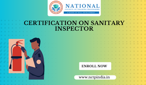 Certification On Sanitary Inspector